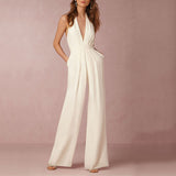 Pantalon sexy à col licou pour femmes