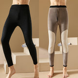 Pantalon thermique à genouillères conductrices pour hommes