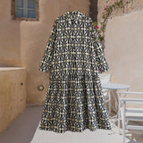 Robe chemise à manches longues pour femmes