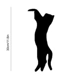 Décoration de coin de porte Halloween chat noir