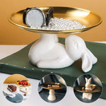 Assiette en céramique pour lapin