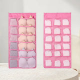 Sac suspendu de rangement pour sous-vêtements double face