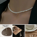 Collier de perles réglable