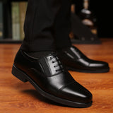 Chaussures business en cuir pour homme