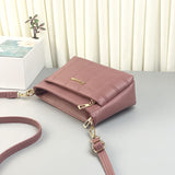 Sac de messager en cuir souple antivol de grande capacité à la mode