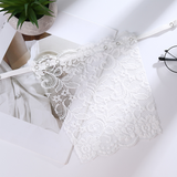 Protège-poitrine une pièce pour femme en dentelle