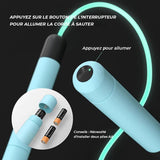 Corde à sauter lumineuse LED