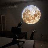 Lampe à LED à projection de la lune et de la terre