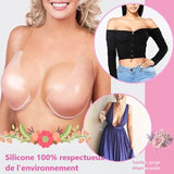 Soutien-gorge auto-adhésif en silicone