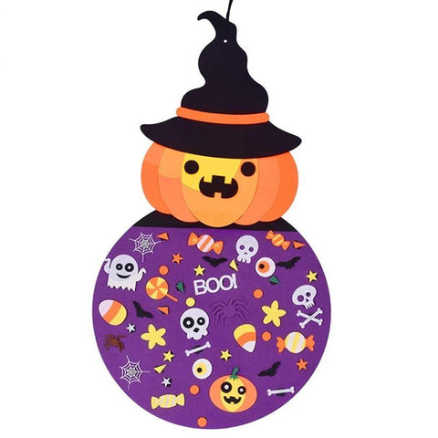 Artisanat en feutre bricolage Halloween pour enfants