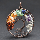 Pendentif Arbre de Vie en Cristal