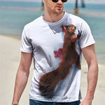 T-shirt Pour Hommes 3D Print Graphic