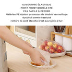 Les aliments jetables couvrent des sacs de conservation frais