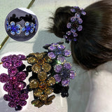 Pince à cheveux strass pour femme