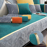 Coussin de canapé en chenille Nordic Four Seasons