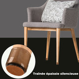 Protecteurs de sol pour pieds de chaise (4 pièces)