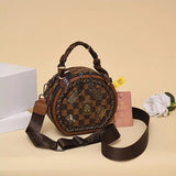 Sacs à main en cuir d'impression d'insigne d'ours rétro de mode