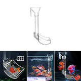 Tube d'alimentation pour aquarium