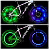 Feux de bicyclette pour la décoration des roues