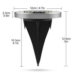Lampe solaire LED pour le sol