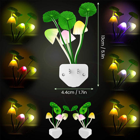 Veilleuse LED Usine d'Eau Feuille de Lotus