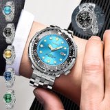 Montre à quartz classique à trois aiguilles personnalisée