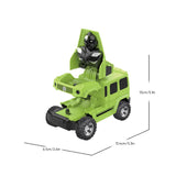 Jouet de Voiture transformable 2 en 1 avec collision