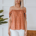 Gilet Floral Sans Manches T-shirt