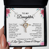 Collier croix et cœur To My Soulmate