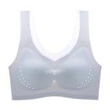 Soutien-gorge sans couture ultra-fin en soie glacée