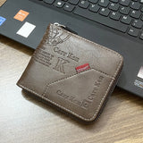Portefeuille Multifonctionnel Vintage pour Homme