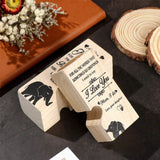 Souriez beaucoup plus - Bougeoir