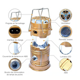 Lanterne de camping multifonction 6 en 1