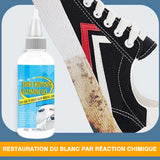Gel nettoyant pour blanchir les chaussures