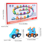 Jouet de train numérique en bois