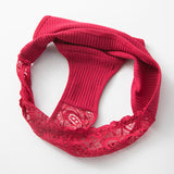 Sous-vêtements en coton de couleur unie pour femmes