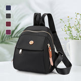 Mini sac à dos de couleur unie