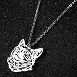 Collier Visage de Chat