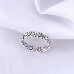 Bague de Visage Souriant