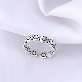 Bague de Visage Souriant