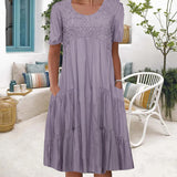 Robe De Couleur Unie