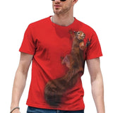 T-shirt Pour Hommes 3D Print Graphic