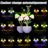 Veilleuse LED Usine d'Eau Feuille de Lotus