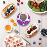 🌸Dessous de verre en forme de diamant (Mandala)