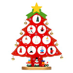 Mini Ensemble d’Arbre de Noël en Bois de Bricolage