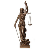 Décoration de la statue de la déesse de la justice