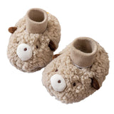 Chaussures pour Tout-petits en Coton en Peluche de Dessin Animé pour Bébé