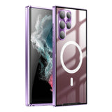 Étui Métallique Magnétique Magsafe pour Samsung