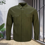 Chemise Cargo En Coton Pour Hommes
