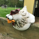 Artisanat en Résine de Poule aux Gros Yeux